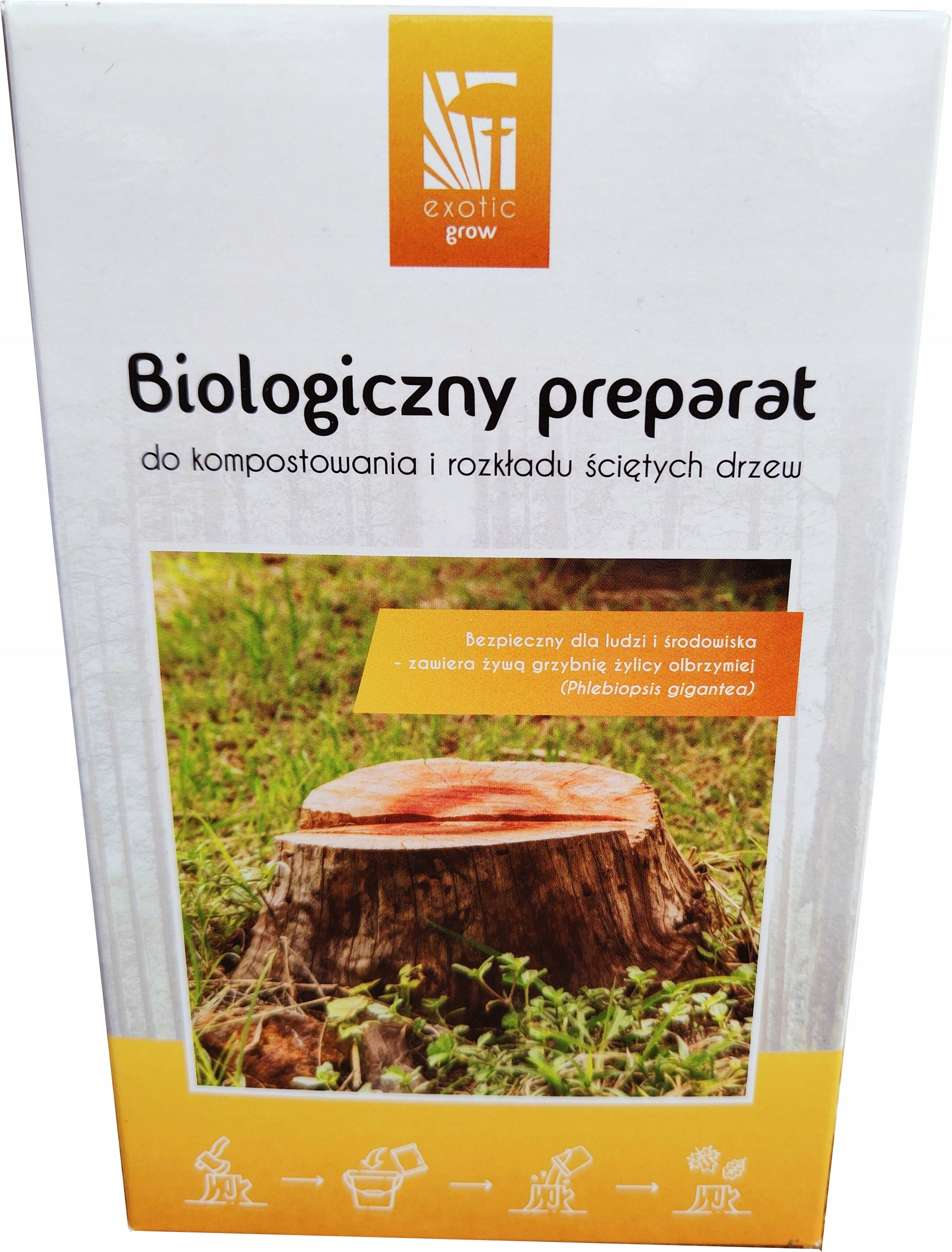 Preparation for the decomposition of trunks and roots 750ml effective biological mycelium
