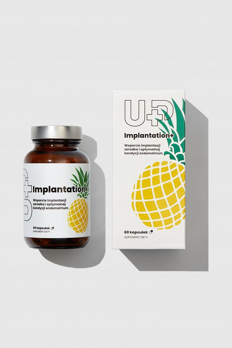 Preparing for Pregnancy UP Implantation+ UP Health Pharma 60 kaps Fertility Packaging status original