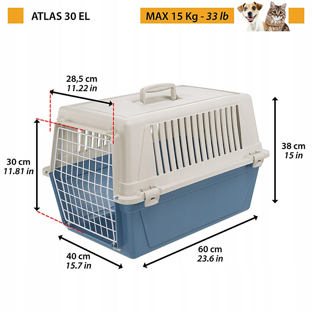 Přepravka Ferplast Atlas 30 40x60 x38cm Manufacturer code 73009799ELW1