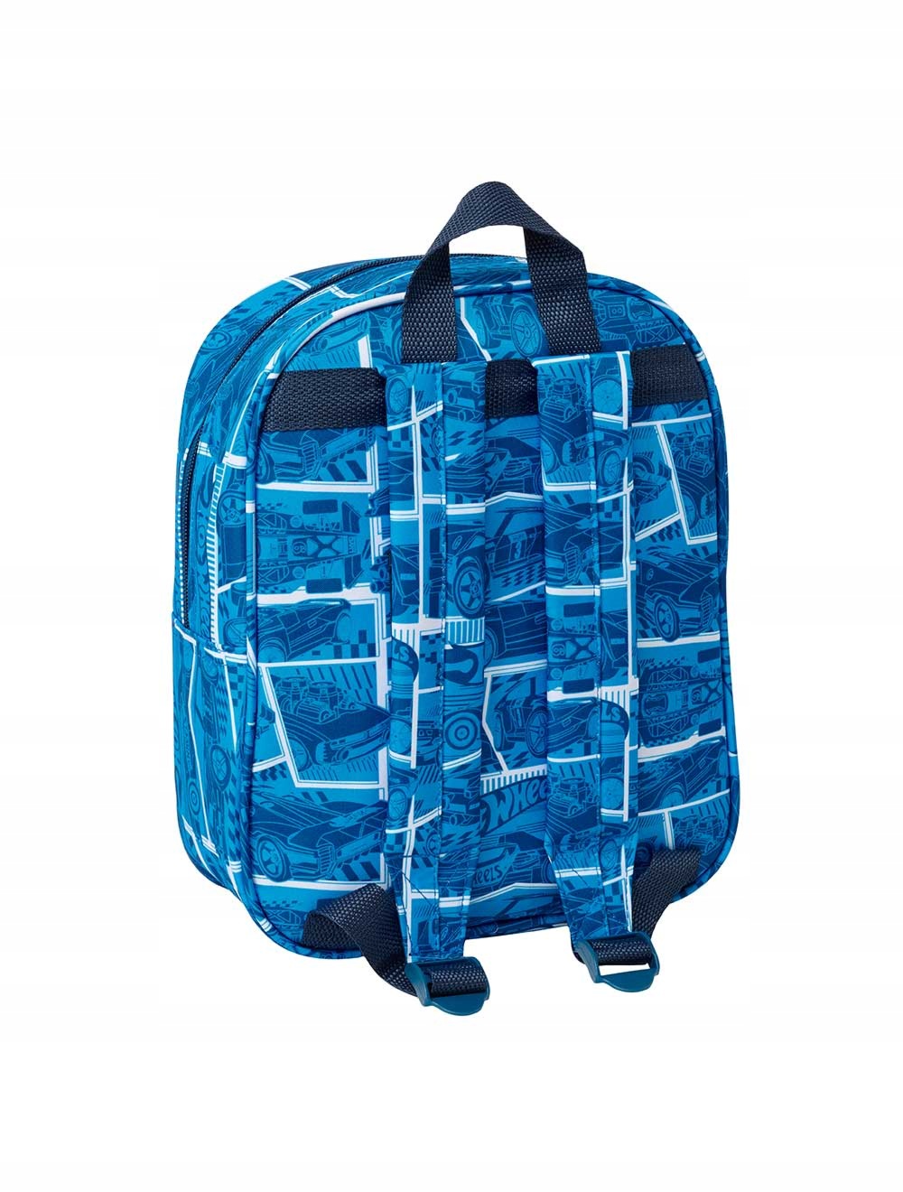 Preschool Backpack for Boys Cars Hot Wheels 3D Blue Small Manufacturer code 8412688634187