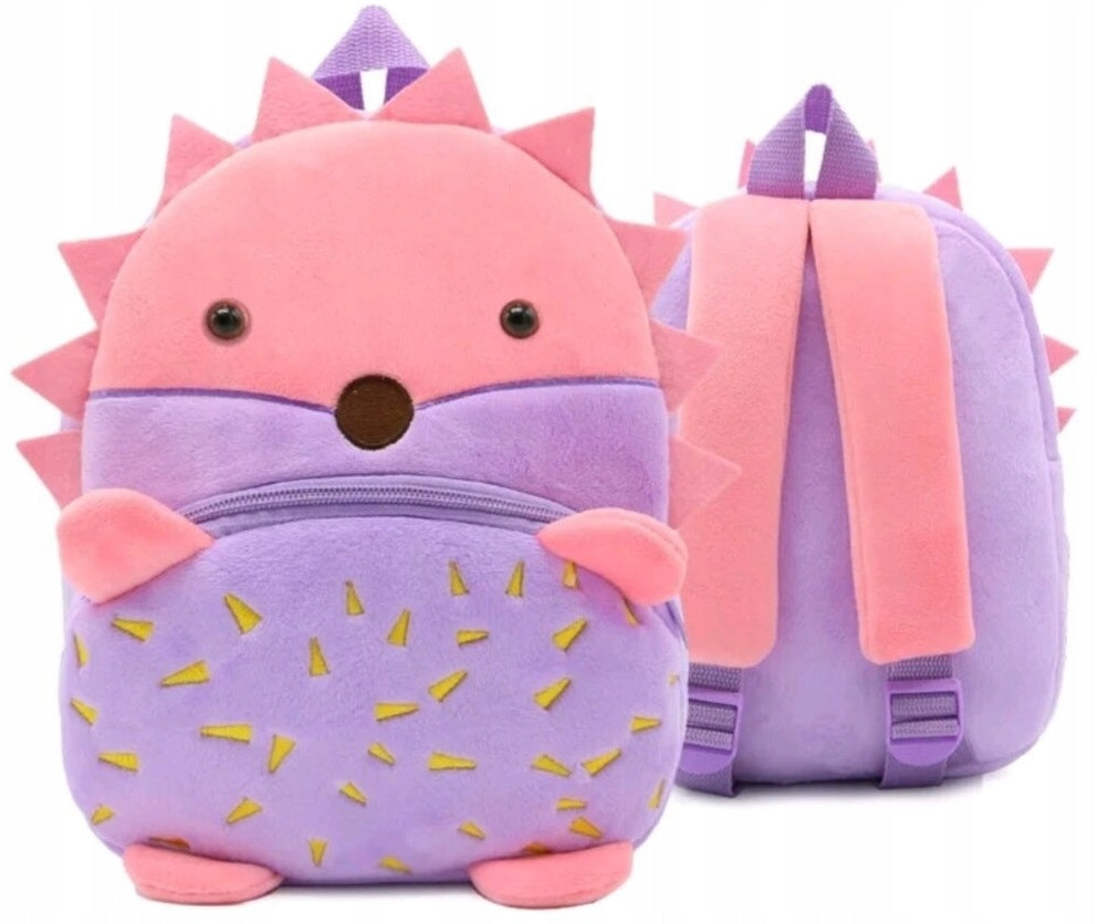 Preschool backpack for preschoolers WePro Store, model Hedgehog, 26x24x10