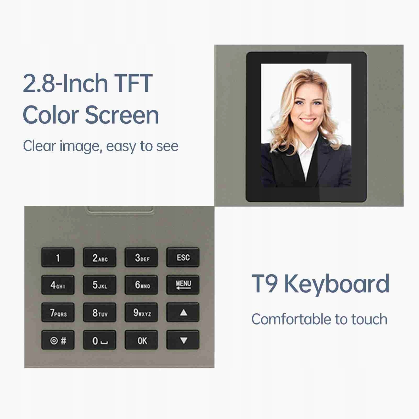 Presence of machine High resolution 2,8 inches TFT screen Large 6U Brand no brand