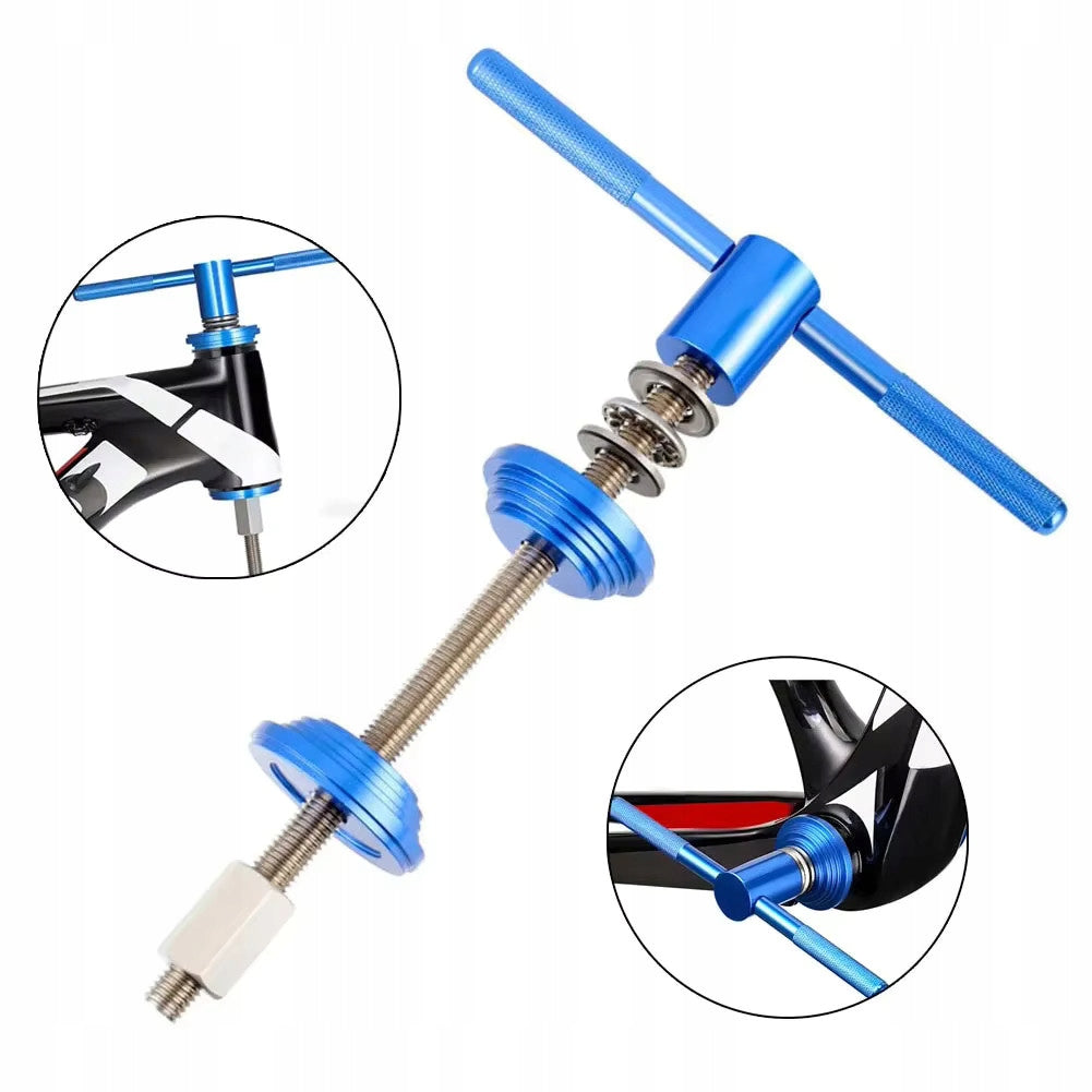 Pressing device for pressing supports and rudders Toopre