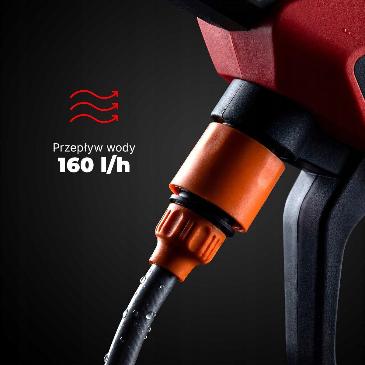 Pressure Washer Cordless Electric 60 BAR 160l/h Aluminum Pump Manufacturer code BT-PW-HANDY-B