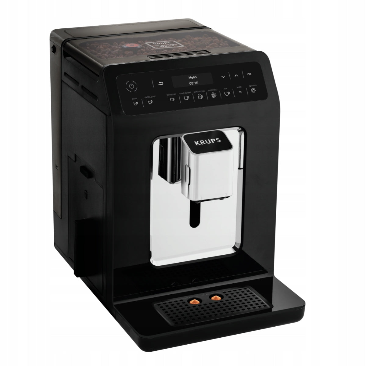 Pressure coffee maker KRUPS Evidence EA8908 automatic with grinder Manufacturer code EA890810