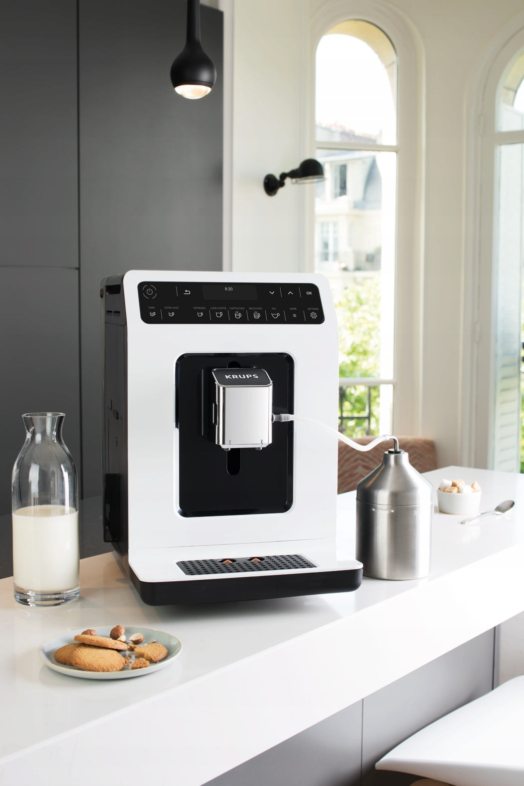 Pressure coffee maker KRUPS Evidence EA8911 automatic with grinder Brand Krups
