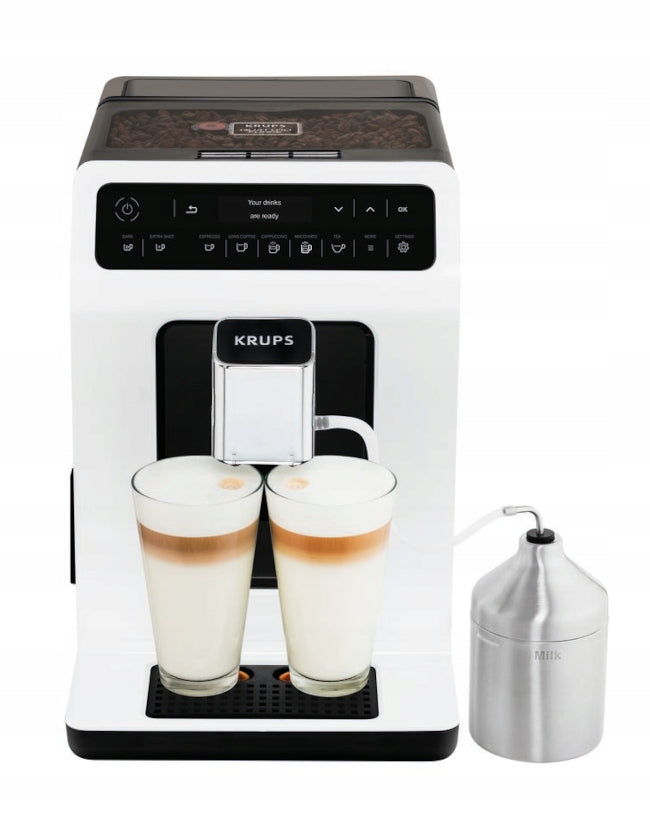Pressure coffee maker KRUPS Evidence EA8911 automatic with grinder