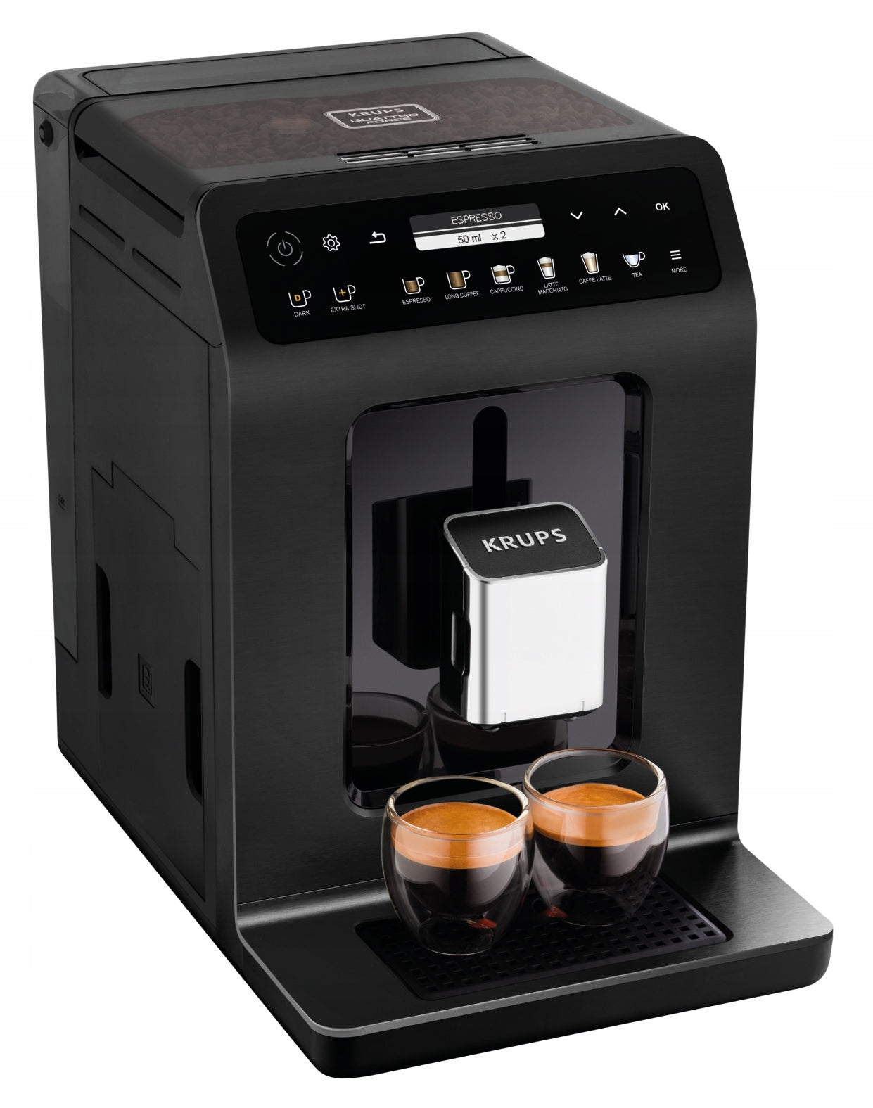 Pressure coffee maker KRUPS Evidence EA8948 automatic with grinder Brand Krups
