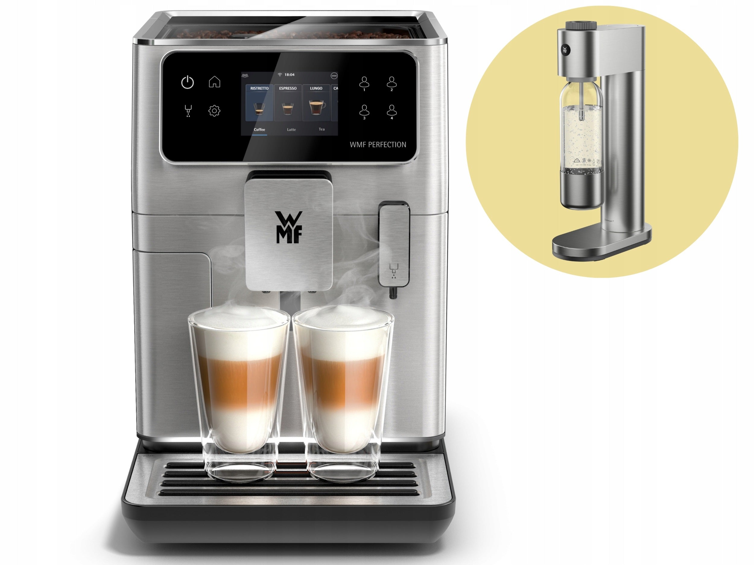 Pressure coffee maker WMF Perfection 670 automatic with grinder