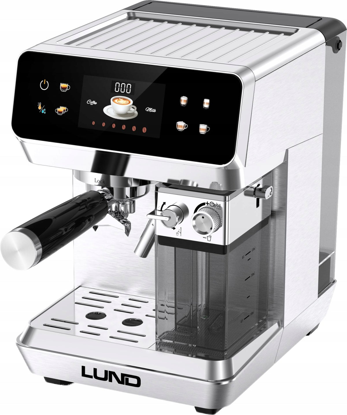 Pressure flask and sachet maker ESE 20BAR 8 programs LUND 68503 Packaging status original