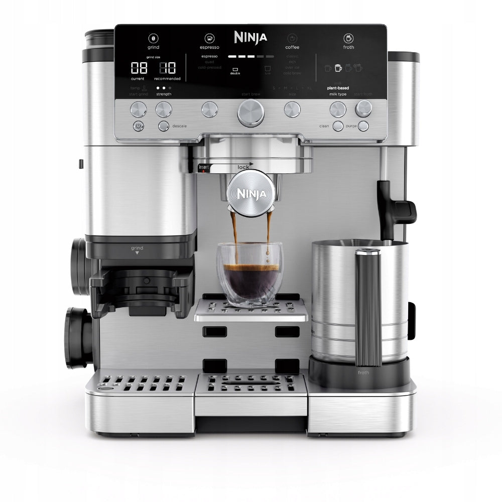 Pressure flask coffee maker Ninja Luxe Cafe ES601 frother grinder EAN (GTIN) 0622356287951