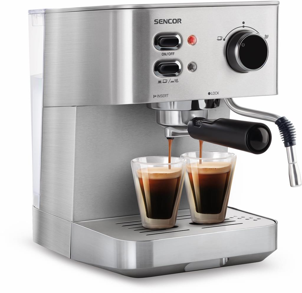Pressure flask coffee maker SENCOR SES 4010SS Espresso
