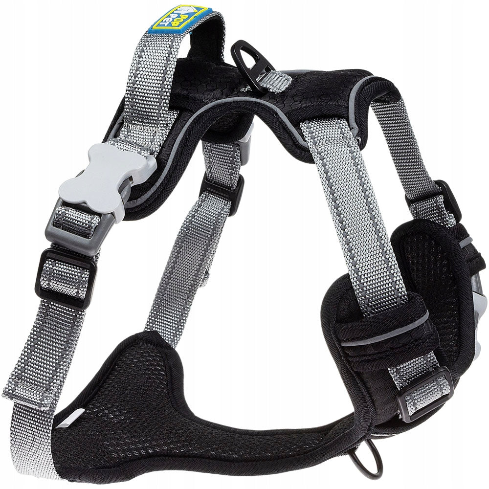 Pressure-free dog harness with handle type GUARD L BLACK Packaging status original
