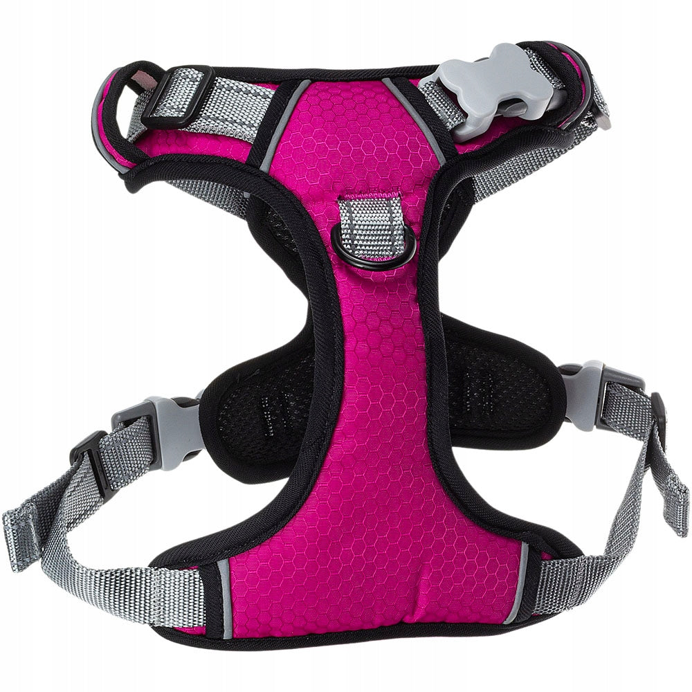 Pressure-free large dog harness with GUARD XL handle with reflectors Packaging status original