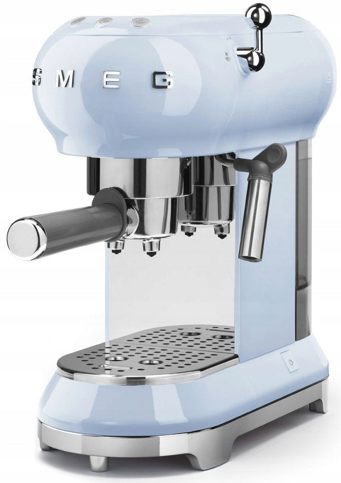 Pressure machine SMEG ECF01PBEU Blue Retro Foamer Brand Smeg