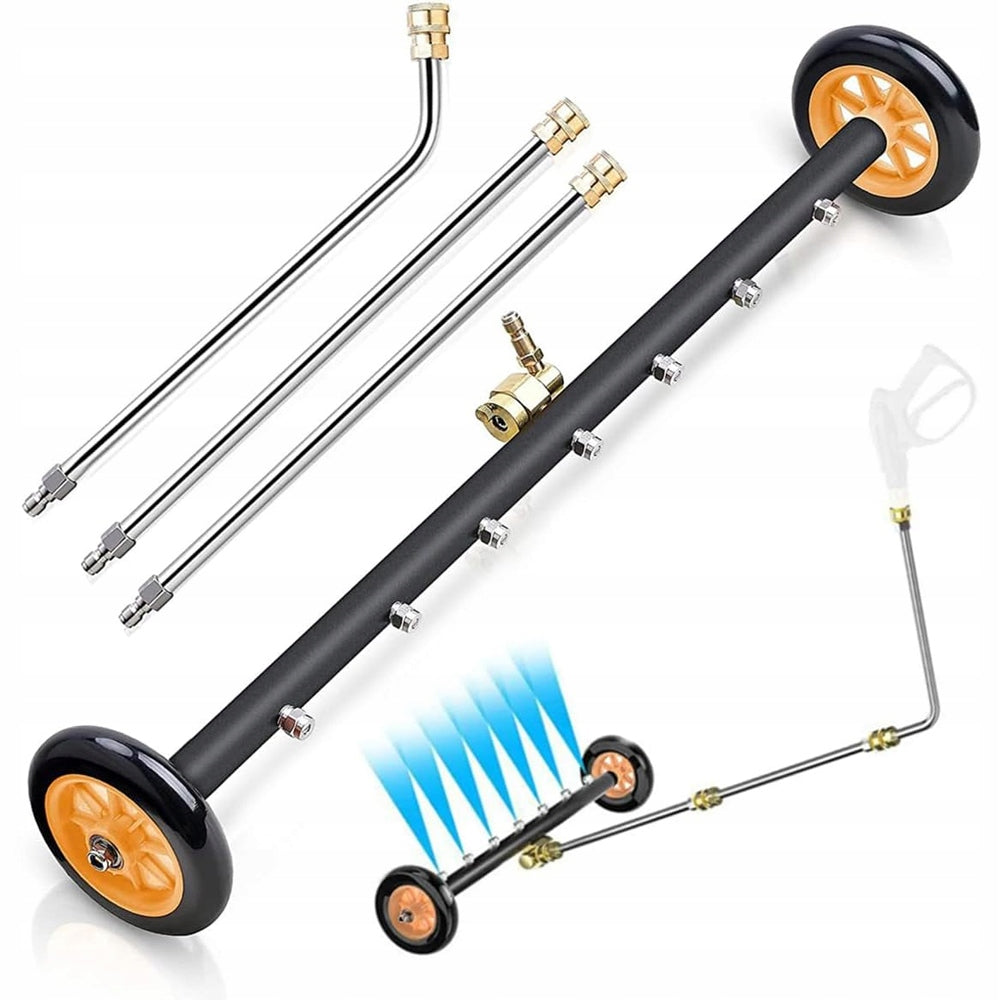 Pressure strip for flushing paving stones for PRESSURE WASHER 1/4"