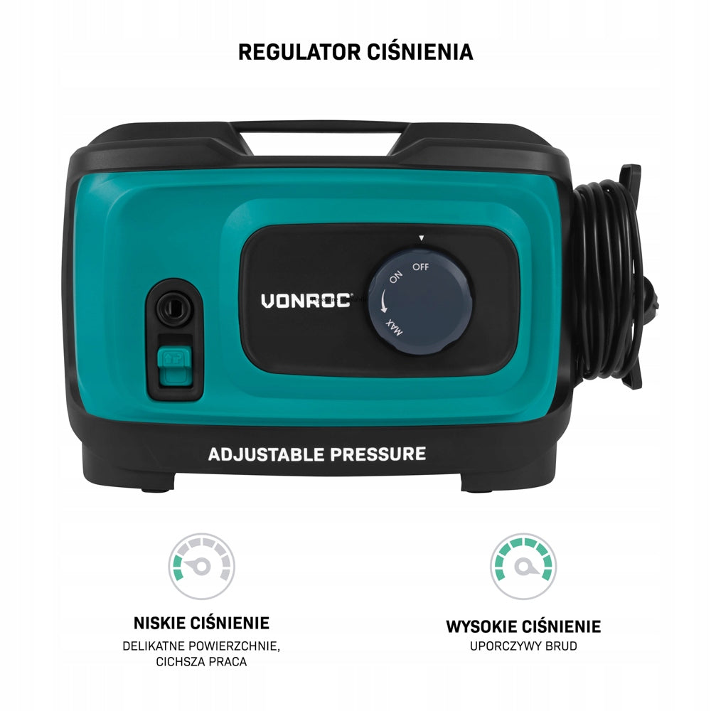 Pressure washer – 1800W – 140 bar – pressure regulation | In Accessories Manufacturer code PW511AC