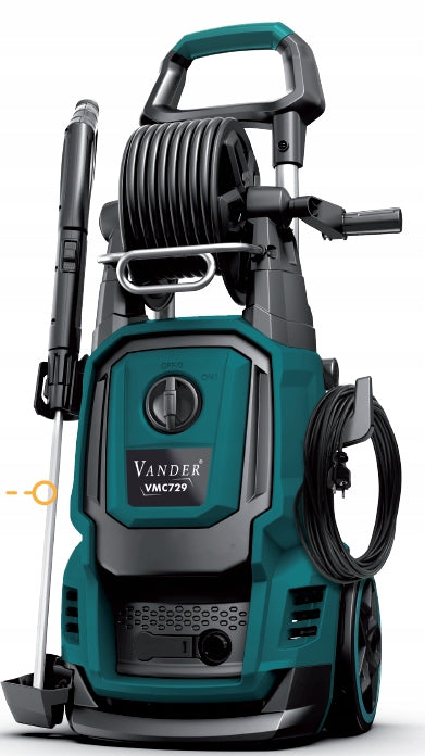 Pressure washer 2100W with turbo lance and brush 160 BAR 7,8 l/min VANDER EAN (GTIN) 5907377565925