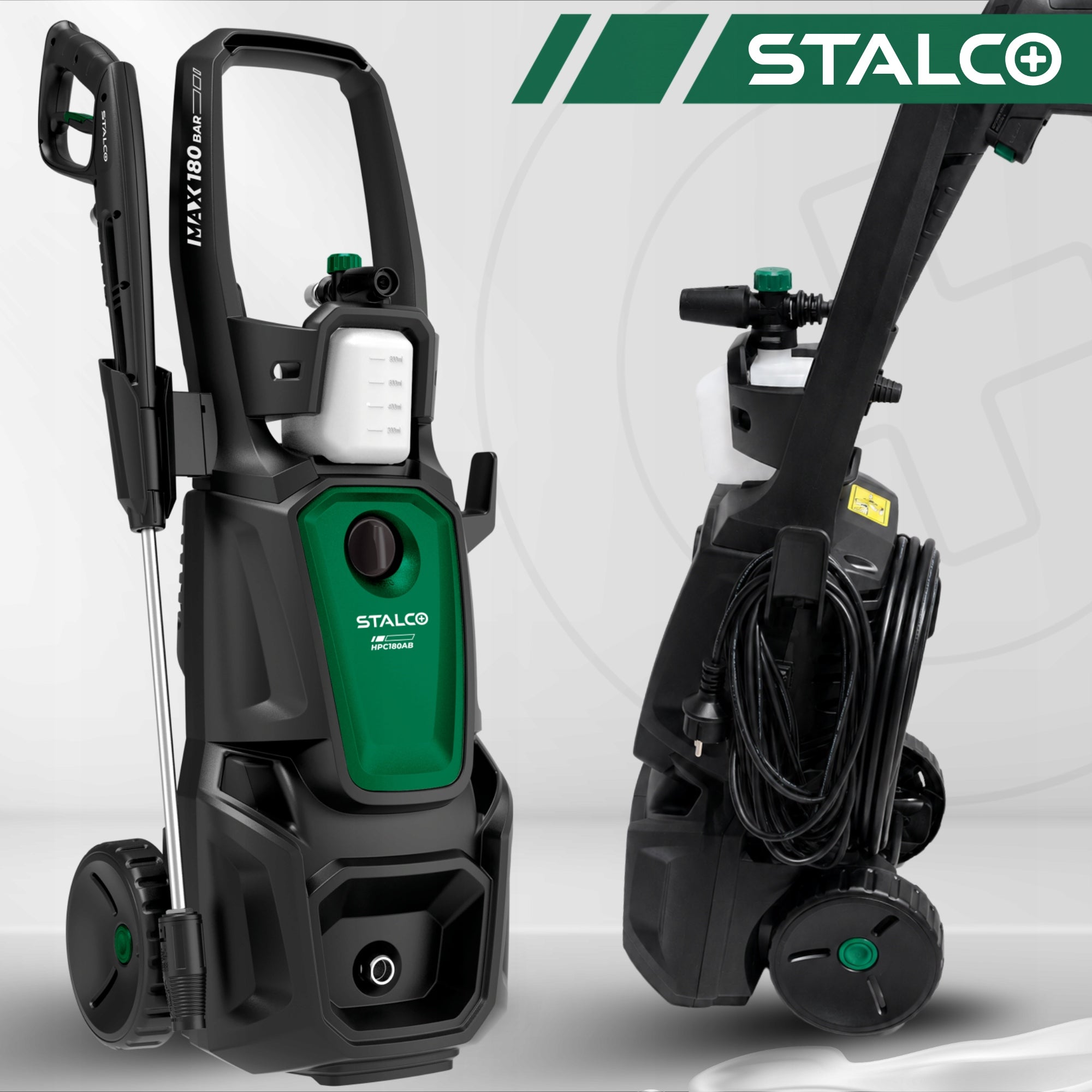 Pressure washer 2500W HPC180AB STALCO S055397904 Operating pressure 180 bar