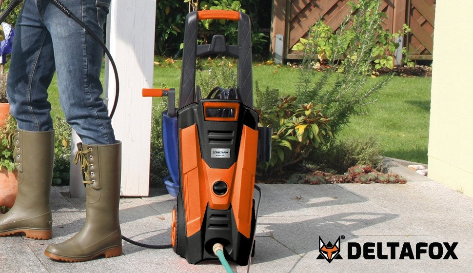 Pressure washer DELTAFOX 2100 W 150bar / 350bar 450l/h Aluminum pump Manufacturer code DELTAFOX DC-HPW 2115 2100W / GRIZZLY