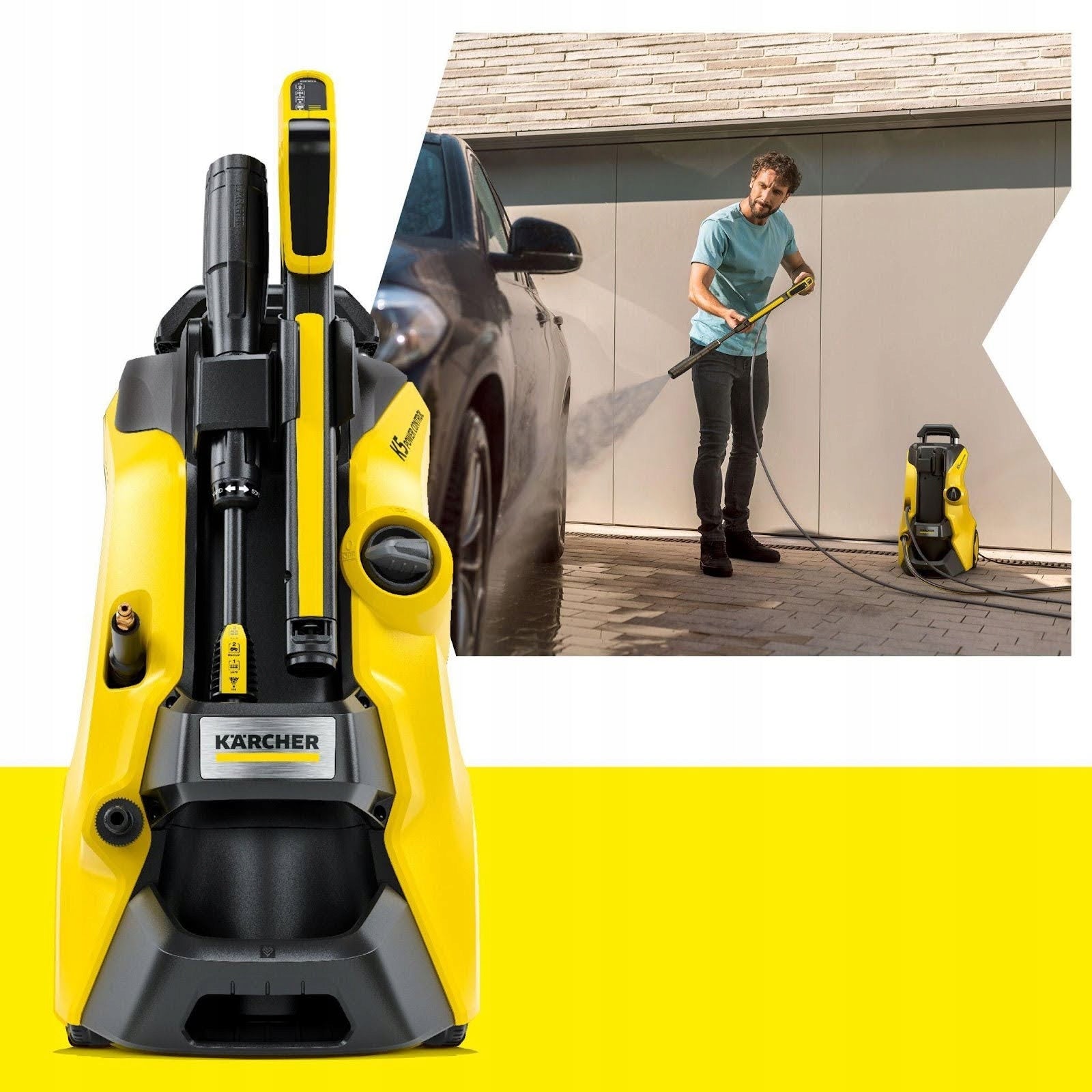 Pressure washer Karcher K5 Power Control Flex Stairs 145 bar Operating pressure 145 bar
