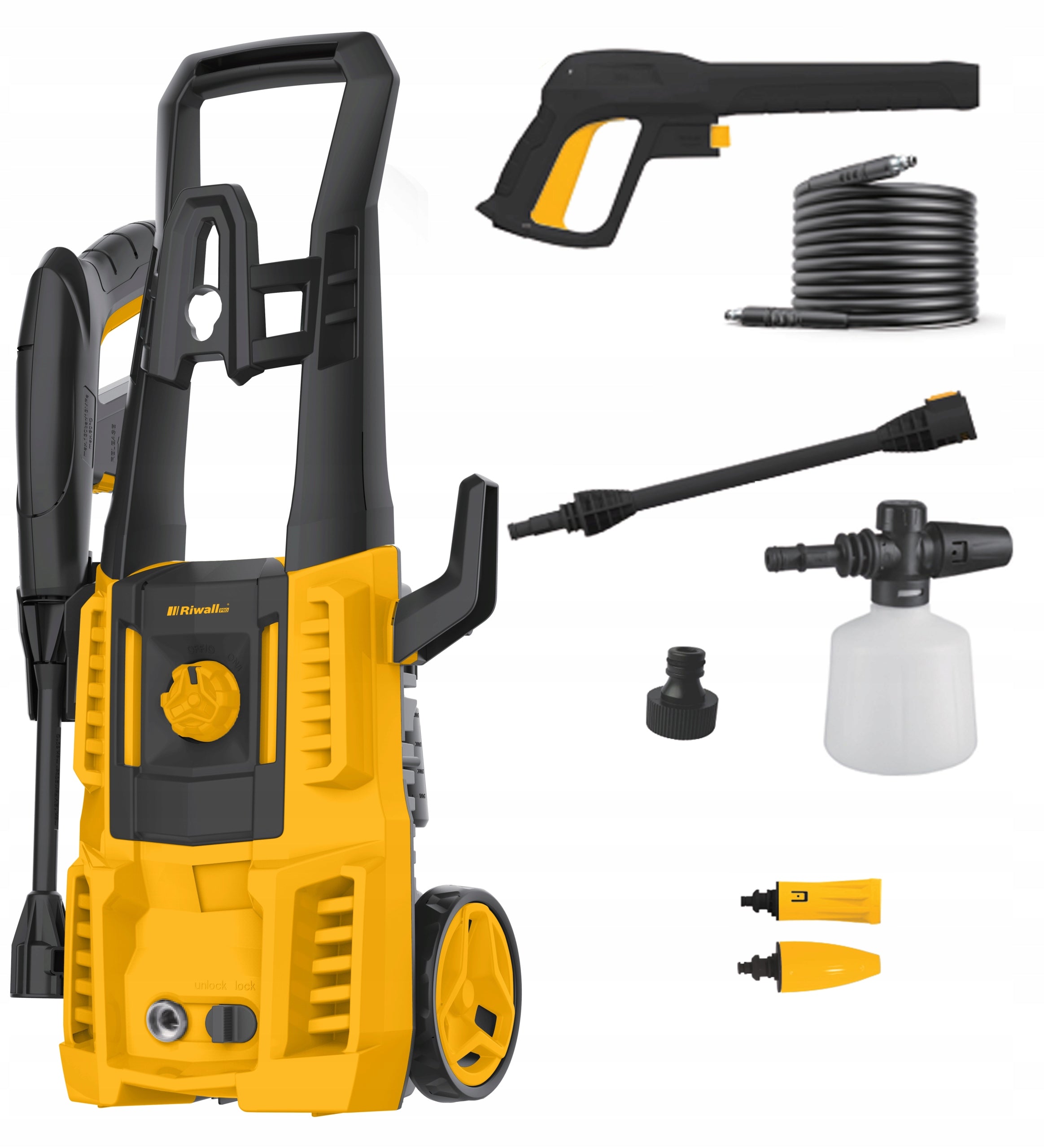 Pressure washer Riwall 130 bar 1600 W