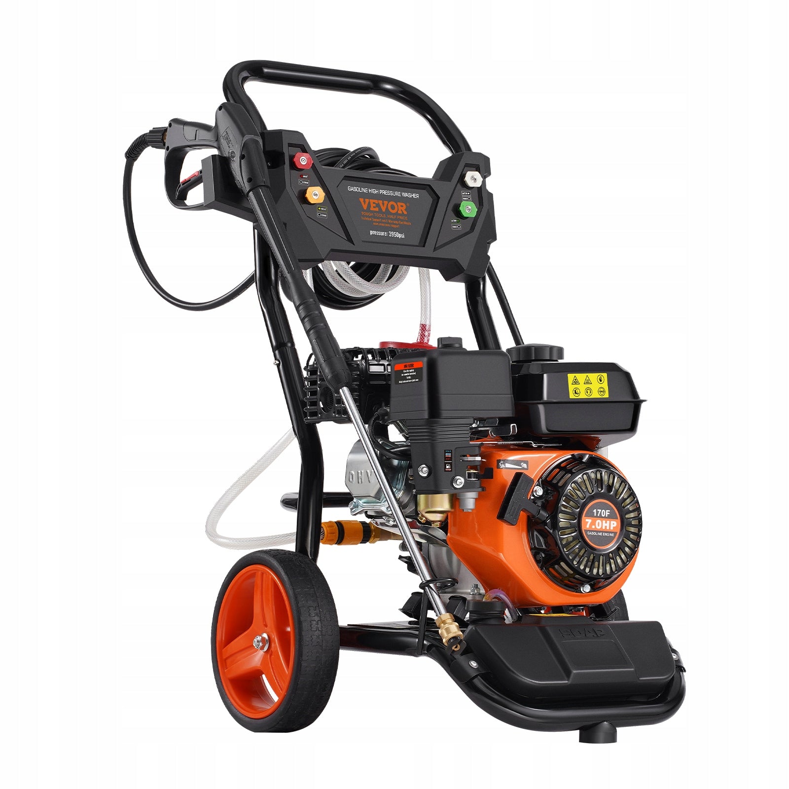 Pressure washer Vevor 180 bar 1502 W