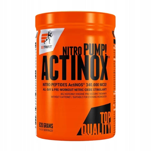 Preworkout EXTRIFIT ACTINOX 620g Nitrogen Pump Orange Booster NO Packaging status original