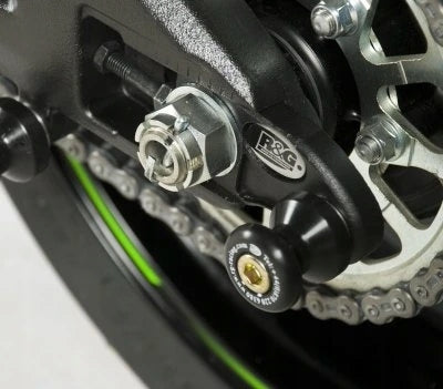 Přídavné ochranné špulky na kyvku (pár), KAWASAKI ZX10R ('11-), černé