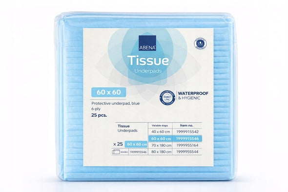 Primers, mats in patches Abena Tissue 60 cm x 60 cm 25 pcs (new version )