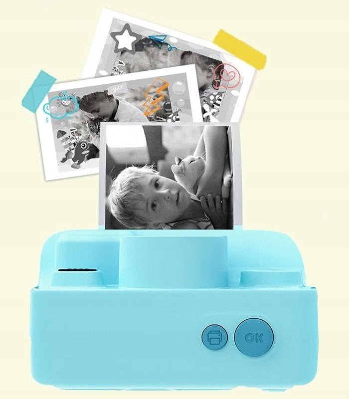 Print Instant Camera + 32GB Card + ROLLS BLUE Manufacturer code 5904610818831