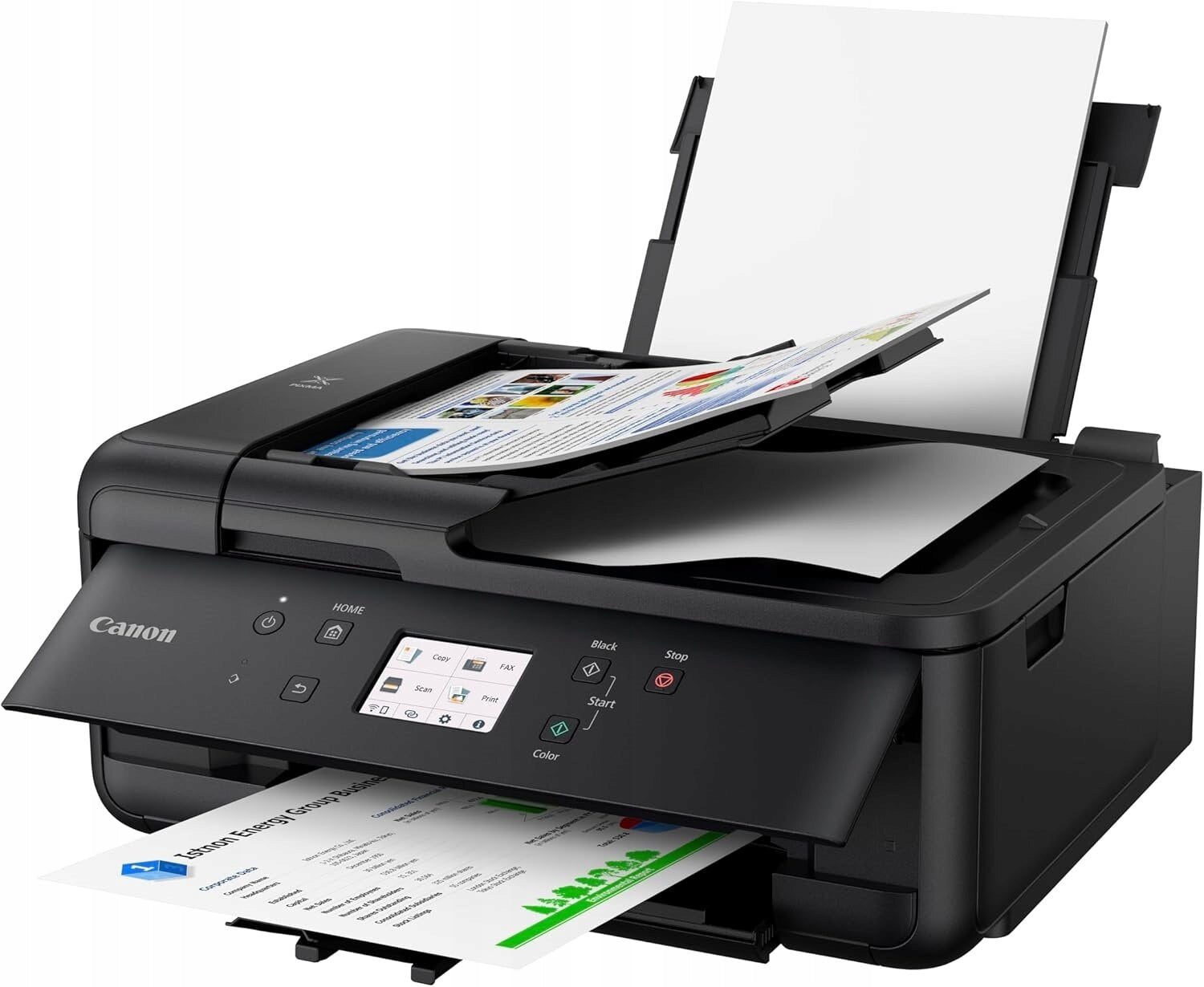 Printer CANON Pixma TR7650 ADF WiFi Duplex inks PGI-580 CLI-581 Manufacturer code 4452C026