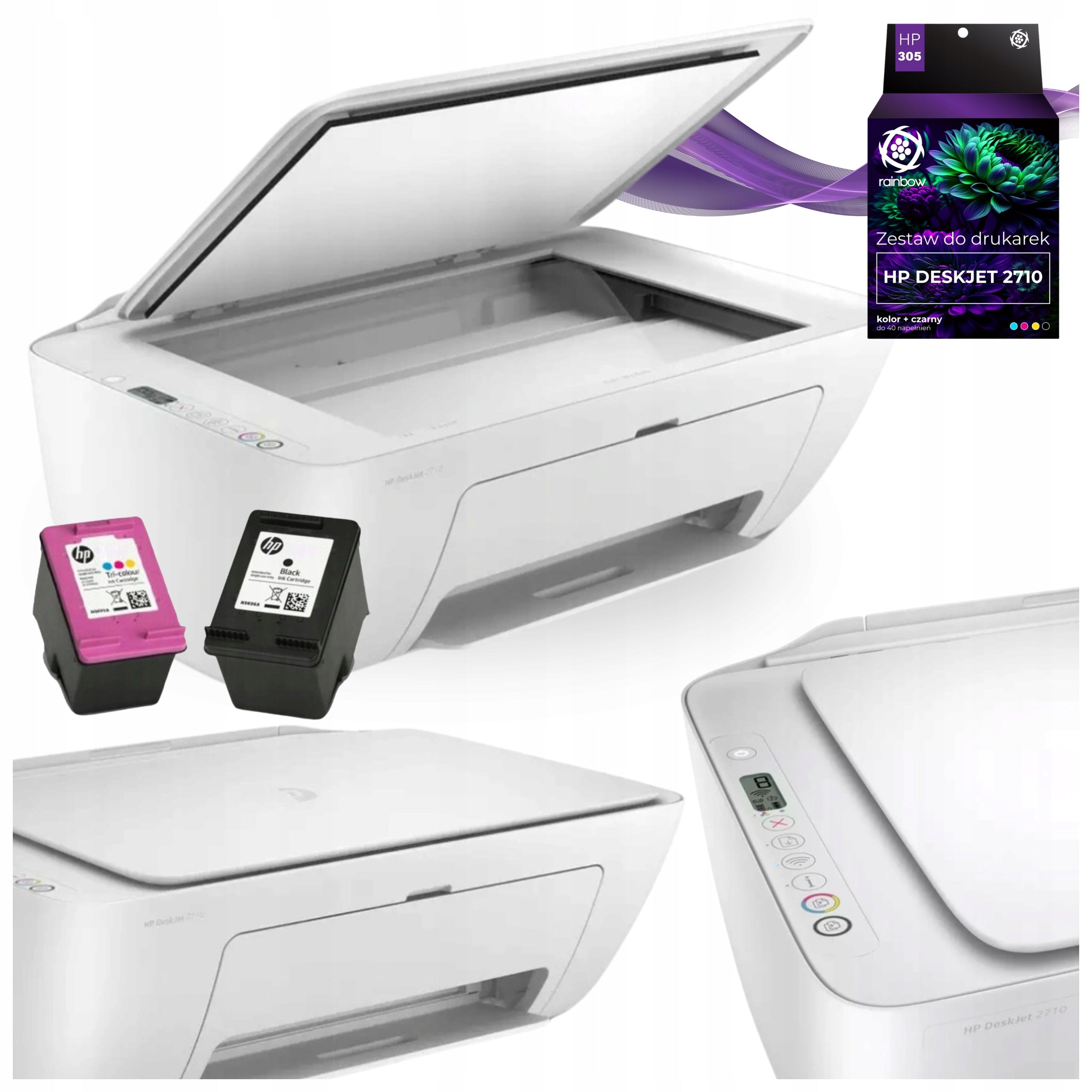 Printer HP DeskJet 2820 3in1 WiFi AirPrint+ Ink Regeneration Kit 40x Packaging status original