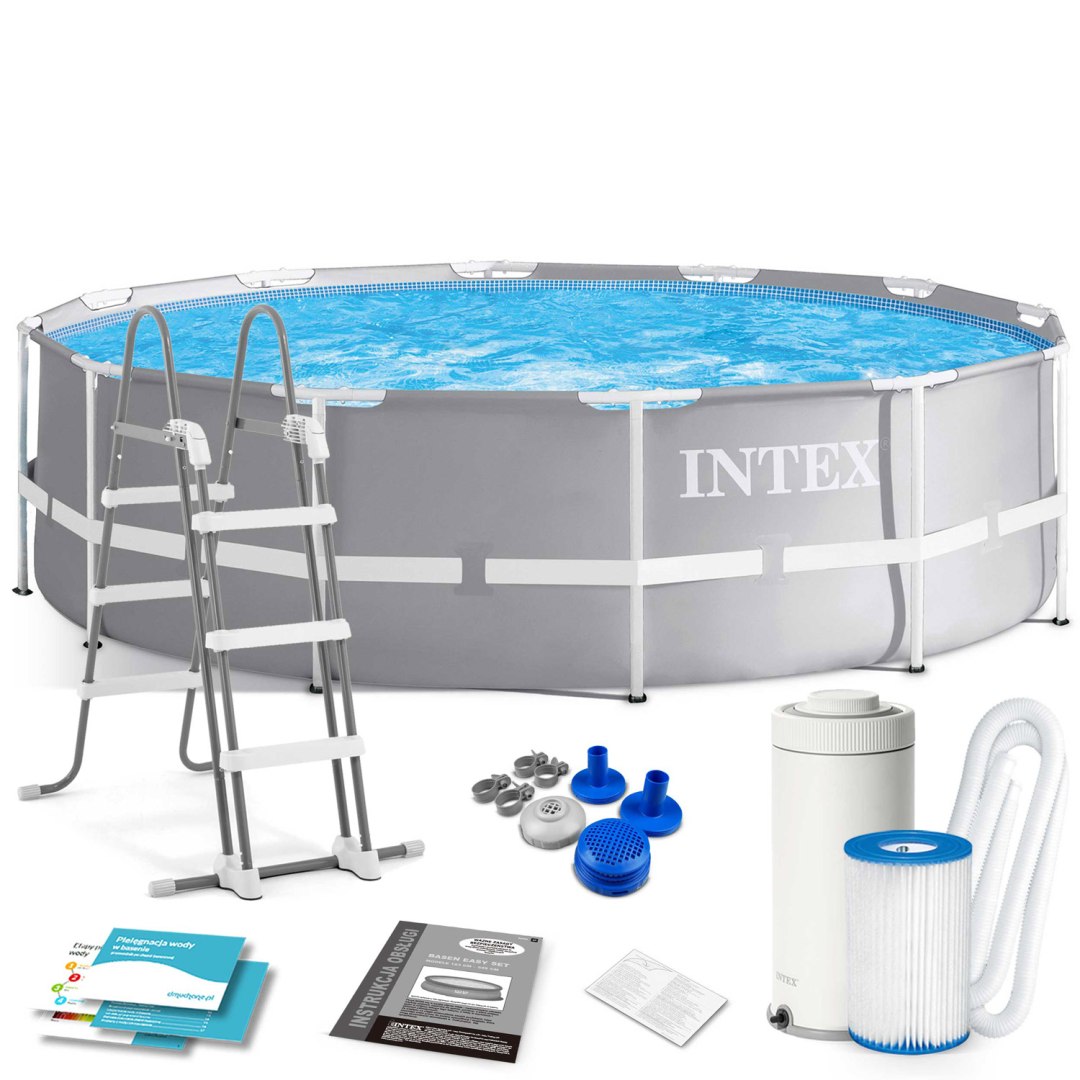 Prism Frame Garden Pool 366 X 99 Cm 10in1 Intex 26716
