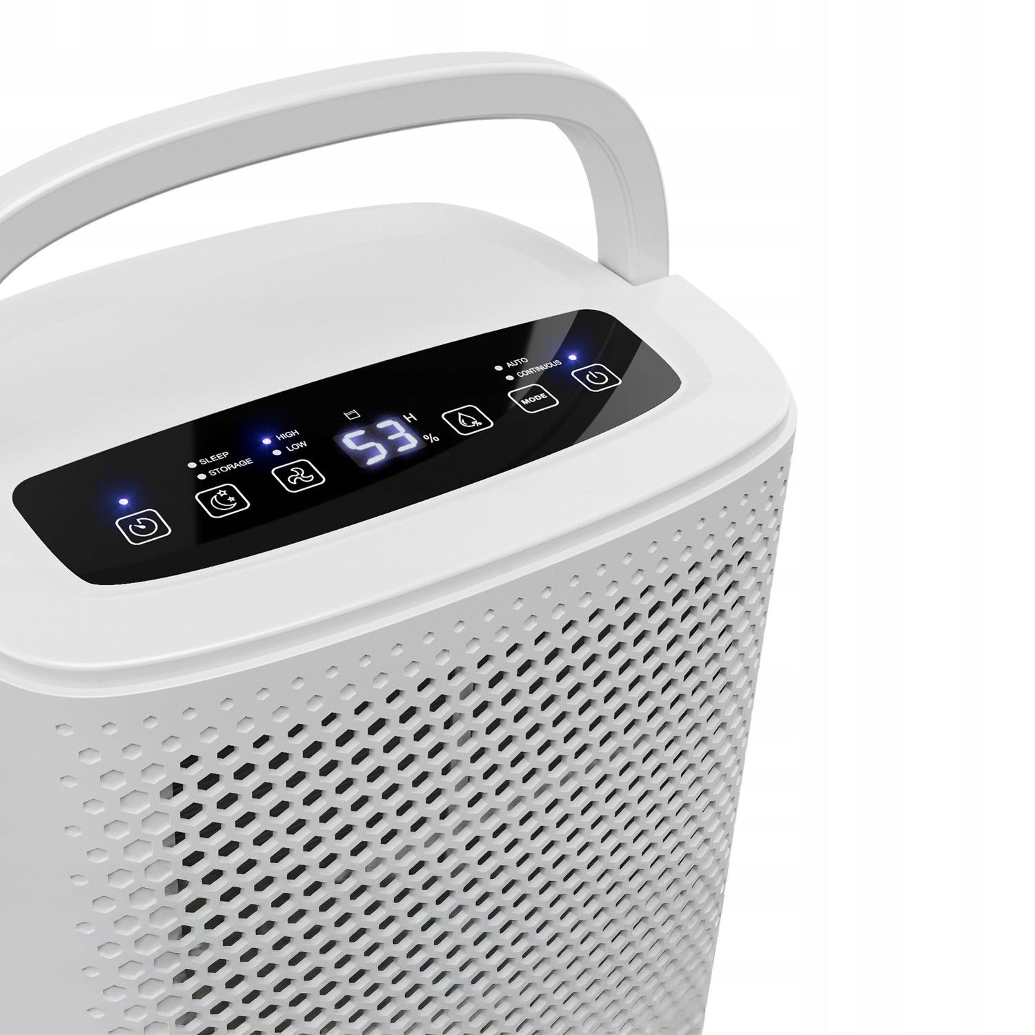Pro Breeze 12L Osuszacz Powietrza z Wbudowanym Higrostatem i Smart App Dominant color white