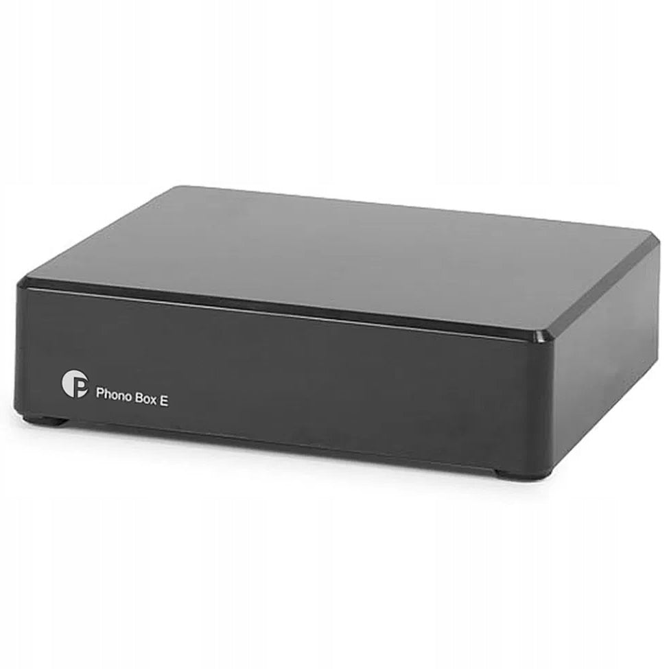 Pro-Ject Phono Box E (Black / Black) - MM Phono Preamplifier Manufacturer code Phono Box E