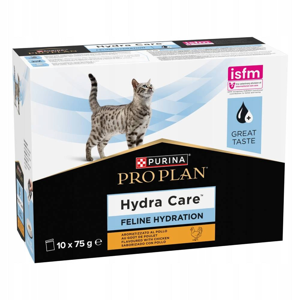 Pro Plan Veterinary Hydra Care HC Chicken Wet Cat Food 10x75g