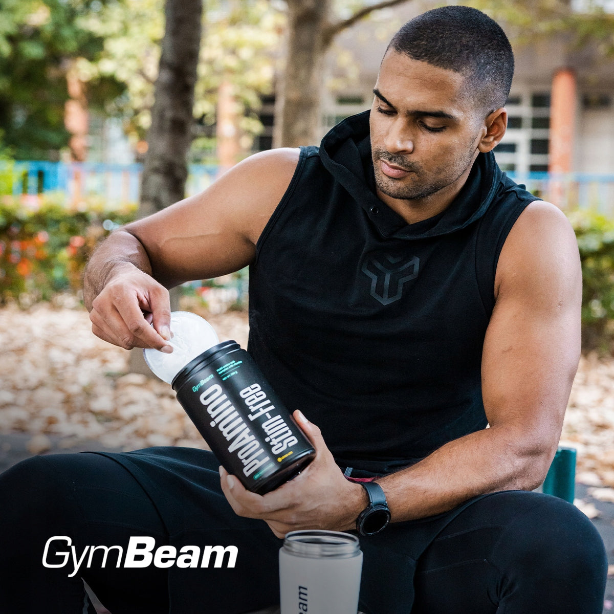 ProAMINO AMINO ACIDS BCAA VITAMINS WITHOUT STIMULANTS - GymBeam 390g apple EAN (GTIN) 8586022211157