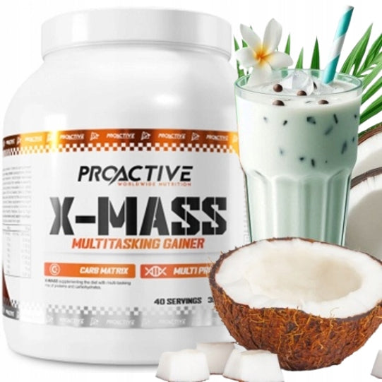 ProActive X-MASS GAINER FOR MASS 3000g COCONUT