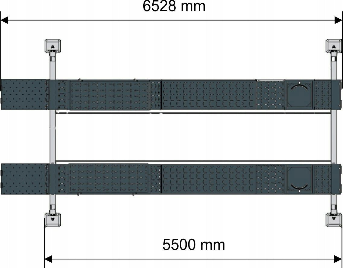 ProGear L465.55.A 4-post lift; 6500kg EAN (GTIN) 5904954680729