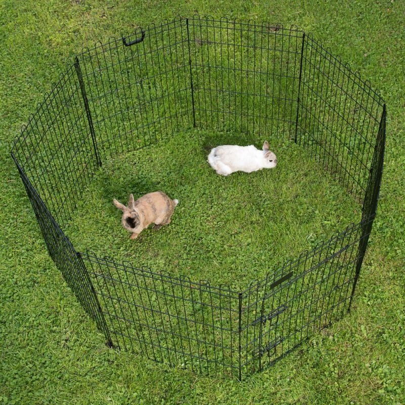 Professional 8-piece modular playpen height 78 cm KERBL PLAYPEN Trade name Kojec dla szczeniąt i małych zwierząt