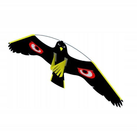 Professional BIRD REPELLENT STARLINGS falcon KITE + FLAGPOLE 6m Use Against birds
