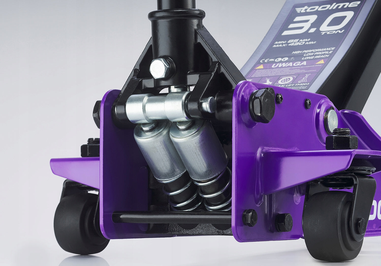 Professional CAR LIFT FROG 3T LOW PROFILE LEVER Toolme Lifting capacity 3000 kg