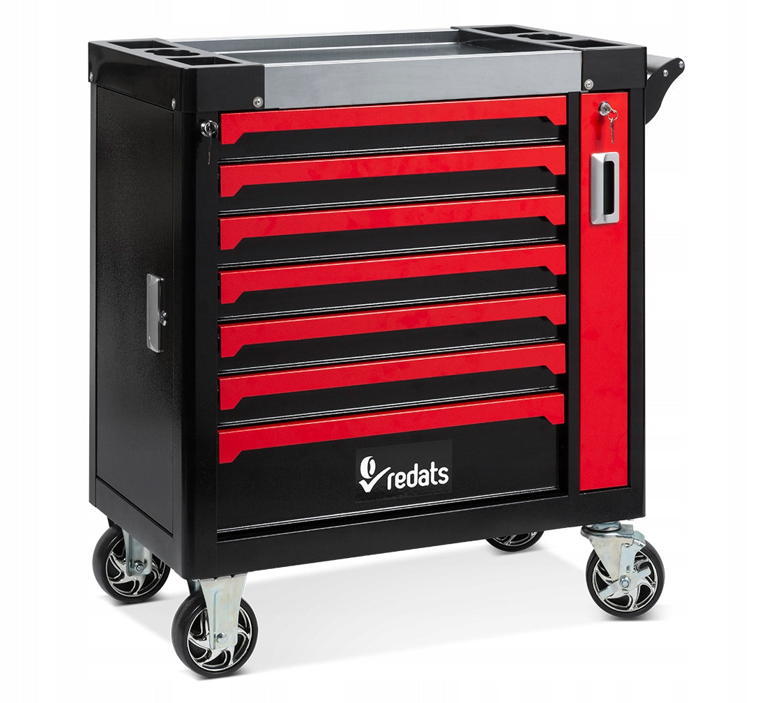 Professional Cabinet Service Tool Trolley 7 Drawers 2 Clipboards Redats EAN (GTIN) 5902730163022