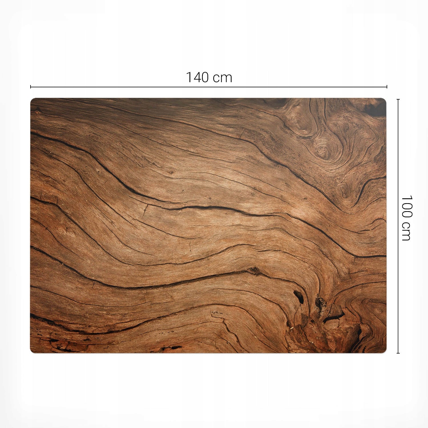 Professional Chair Mat Parquet Protection Wooden Jars 140x100 Packaging status original
