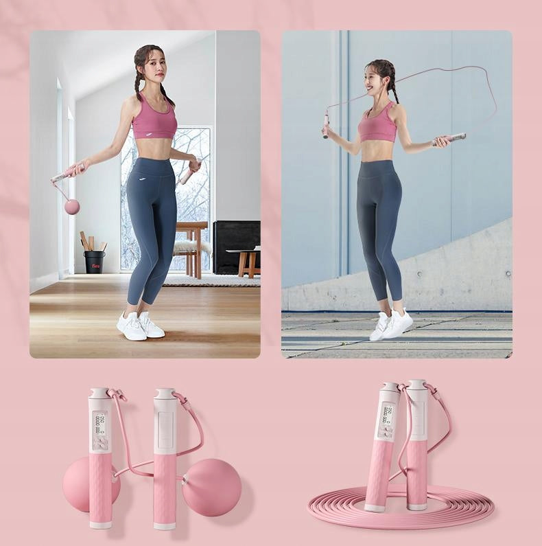 Professional Crossfit Jump Rope with LED Counter Model Skakanka