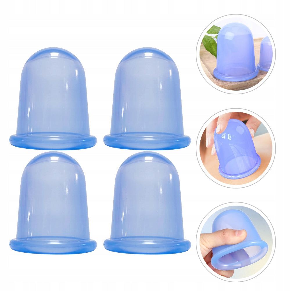 Professional Cupping Body Massager 4 Pcs 2 Sizes Batteries included no
