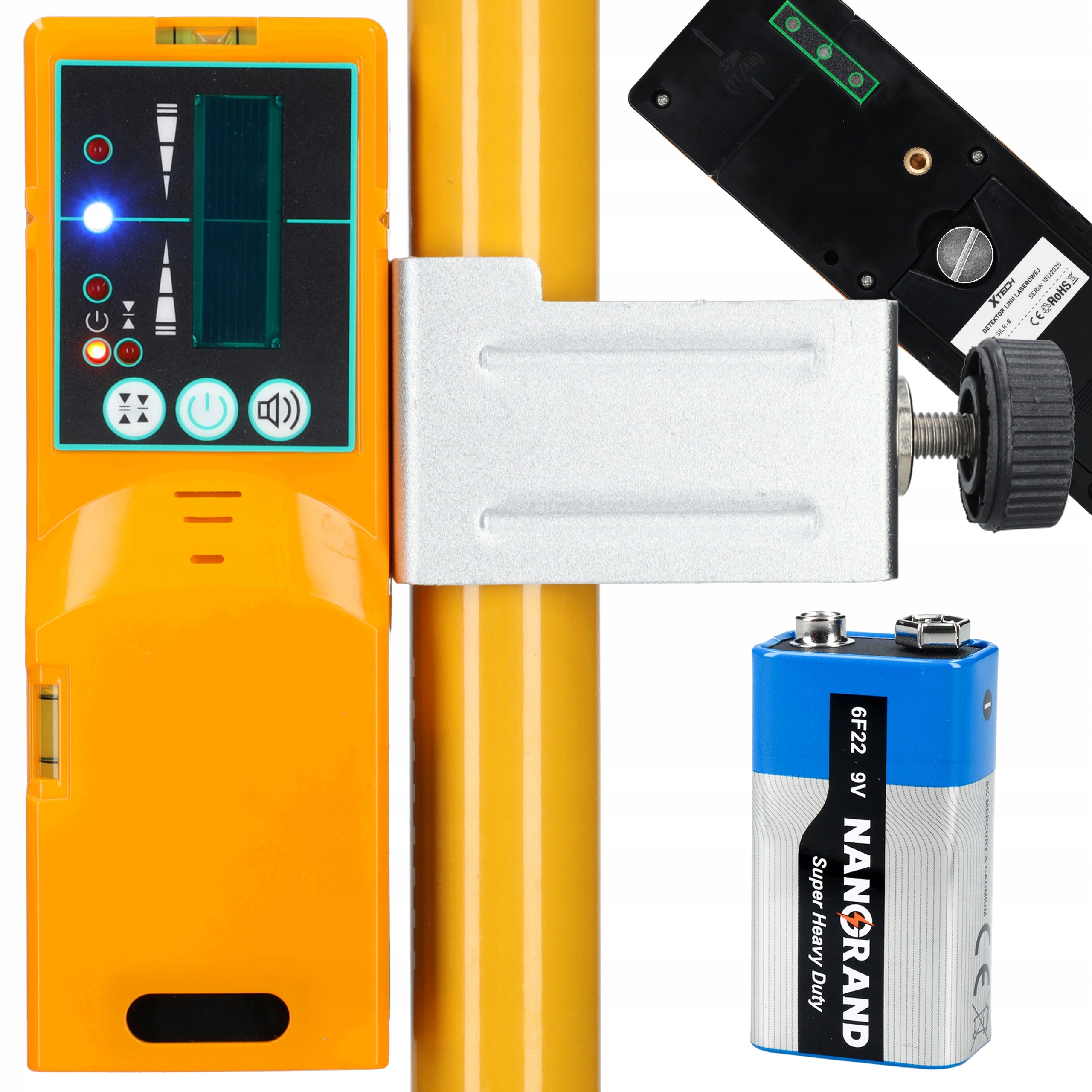Professional Green Long Range Laser Beam Receiver Detector