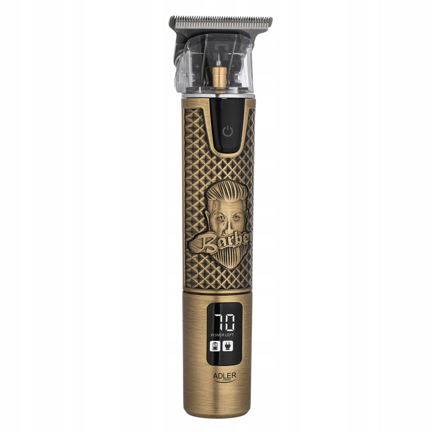 Professional Hair Trimmer and Beard Wireless Metal LED USB-C Packaging status original