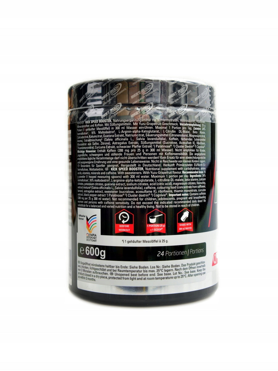 Professional Kick speed booster 600 g yuzu grapefruit Packaging status original